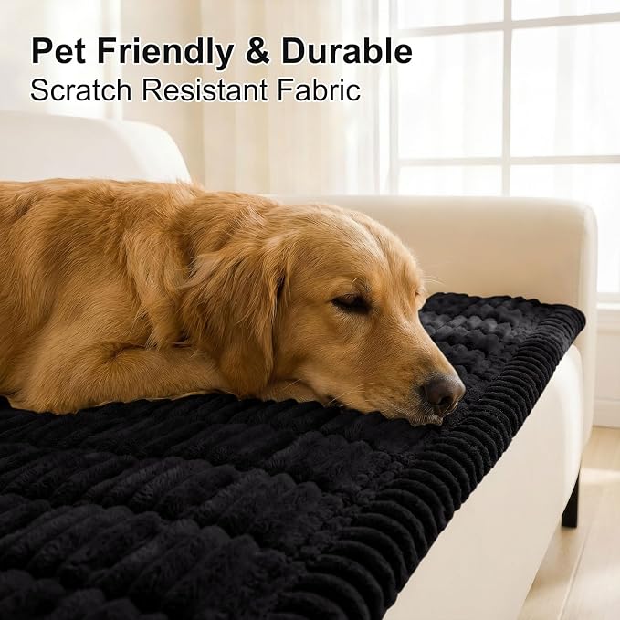 Smiry Couch Cover for Dogs, Non Slip Washable Sofa Protector for Pets | Soft - Image 4