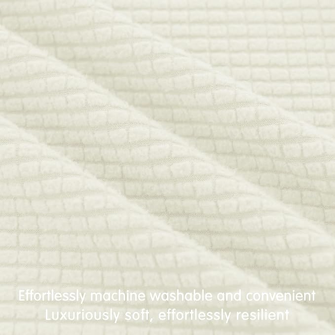 Hokway Couch Cushion Covers Stretch Cushion Covers Sofa Seat Cushion Slipcover - Image 5