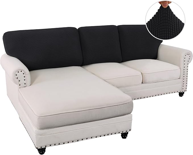 H.VERSAILTEX Backrest Cushion Covers Sectional Couch Back Cushion Covers - Image 2