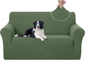 U-NICE HOME Loveseat Cover Stretch Couch Cover Sofa Slipcover, Loden Frost | 2 by U-NICEHOME