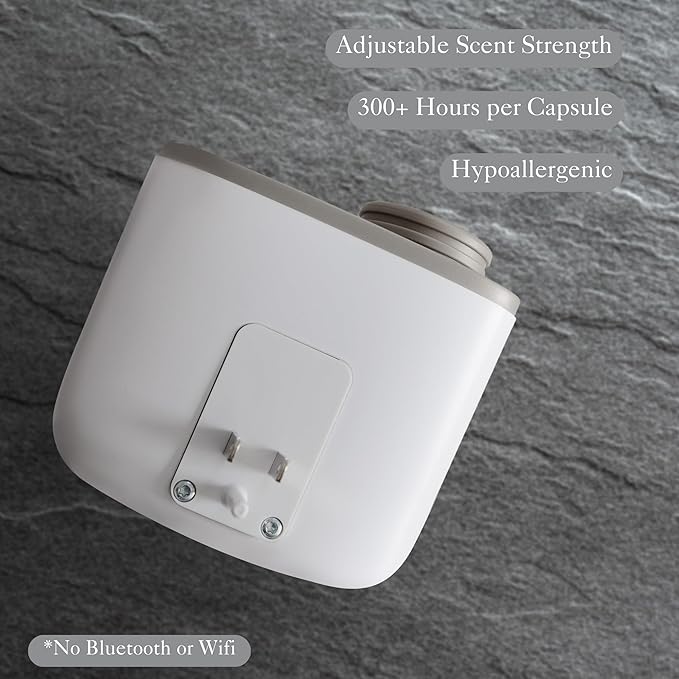 Westin Mini Home Diffuser & Fragrance Refill | Authentic White Tea Scent | Luxury Hotel Diffuser | Up to 300 Hours | Notes of White Tea, Cedar, Vanilla | Waterless Fragrance Plug-in Wall Diffusers