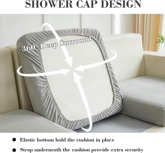 Sofa Covers Couch Covers for Sofa Pet Friendly Couch Cushion Covers Universal - Image 4