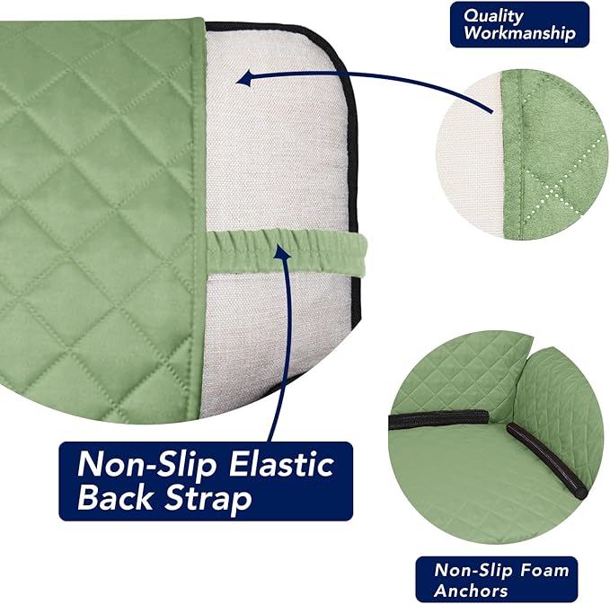 PureFit Reversible Quilted Couch Covers - Image 3