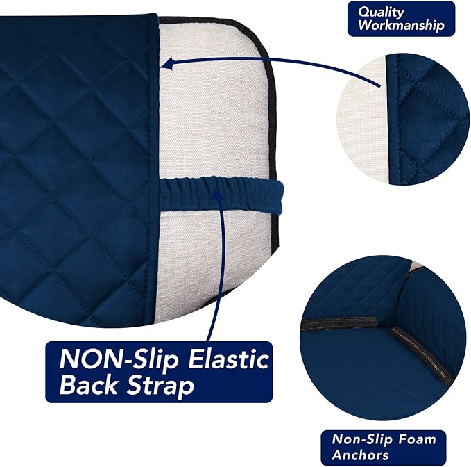 PureFit Reversible Quilted Couch Covers - Image 3