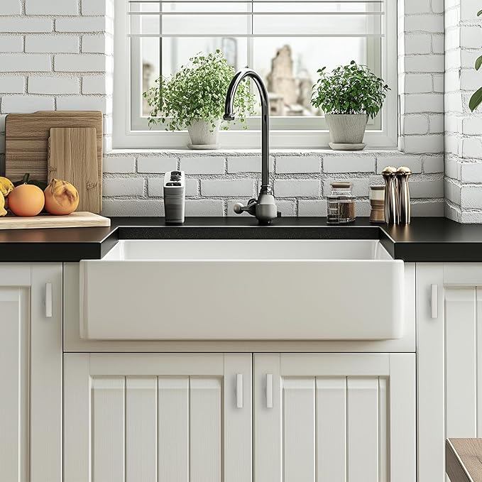 Ravinte 10 Pack Solid Single Hole Slim Square Bar Dresser Drawer Handles Kitchen Cabinet Handles Brushed Nickel Drawer Pulls Kitchen Cabinet Hardware Pulls