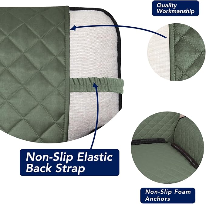 PureFit Reversible Quilted Couch Covers - Image 3