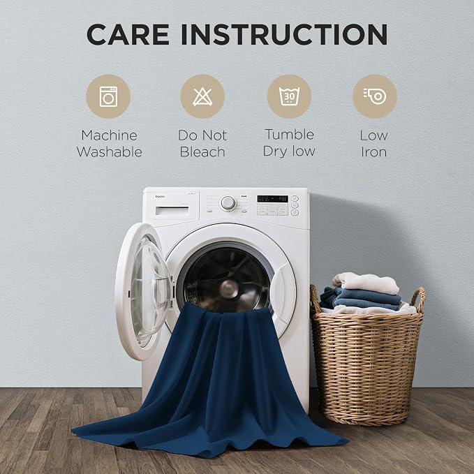 Joydeco Blackout Curtains 54 Inch Length 2 Panels Set, Thermal Insulated Long - Image 7