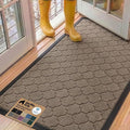 GORILLA GRIP 100% Waterproof All-Season WeatherMAX Doormat, US Designed Natural by GorillaGrip