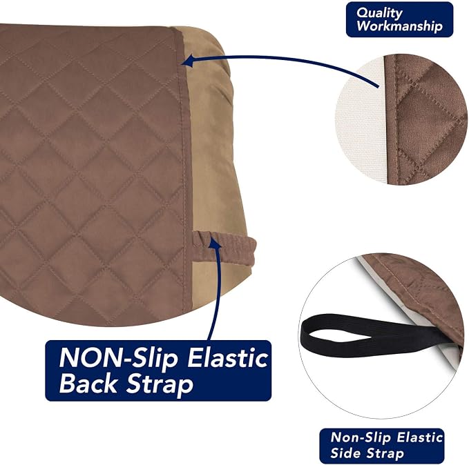 PureFit Reversible Recliner Chair Covers Couch Covers - Image 3