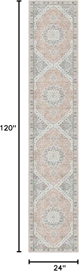 Madane Washable Runner Rugs 2x10 Long - Image 2