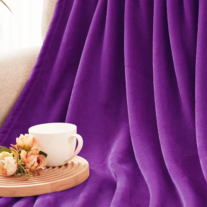 Exclusivo Mezcla Soft Large Fleece Throw Blanket - Image 7