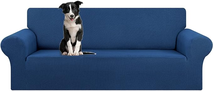 Stretch Oversized Couch Covers for Sofa Slipcover, Classic Blue | 1-Piece by KEKUOU
