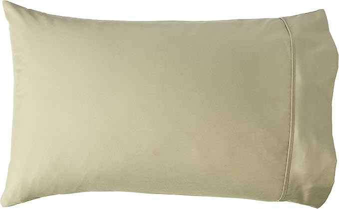 Sweet Home Collection 7 Piece Comforter Set Bag Solid Color All Season Soft Down Alternative Blanket & Luxurious Microfiber Bed Sheets, Sage, Queen