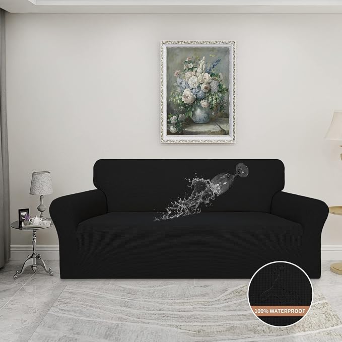 Easy-Going 100% Waterproof Couch Cover, 3 Cushion Couch Slipcover - Image 2