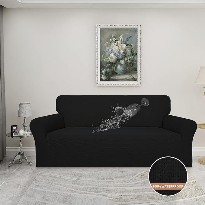 Easy-Going 100% Waterproof Couch Cover, 3 Cushion Oversized Sofa Cover | - Image 2