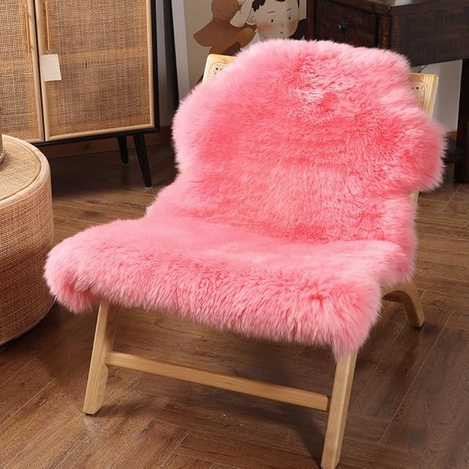 IRIWOOL Premium Genuine Fur Sheepskin Rug Real Australia Sheepskin Natural by IRIWOOL