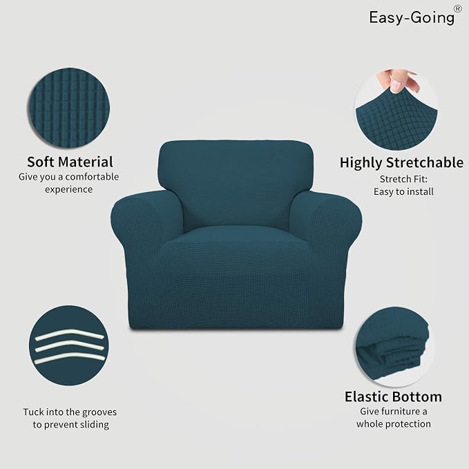 Easy-Going Stretch Chair Slipcover - Image 3