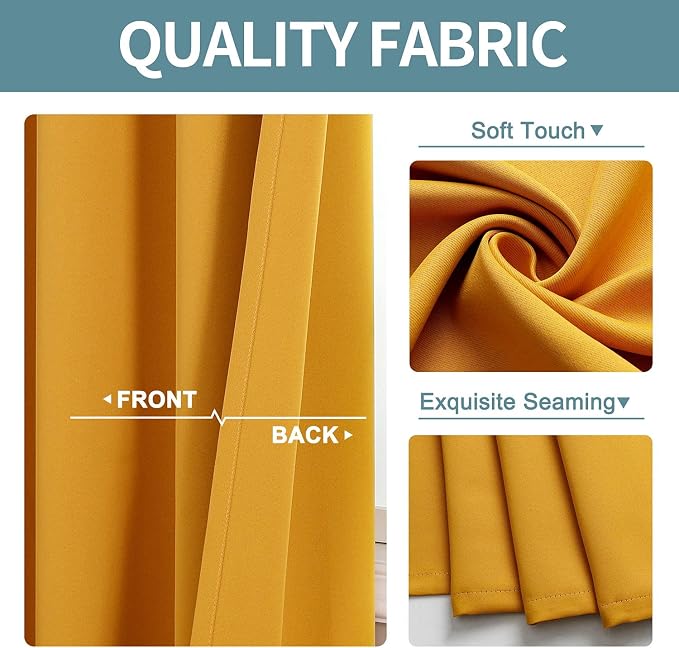 ChrisDowa Small Blackout Curtains - Image 4