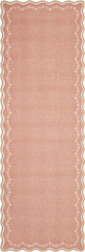 GarveeHome 2.5x8 Scalloped Washable Runner Rug Non Slip Hallway Kitchen Rug | by GarveeHome