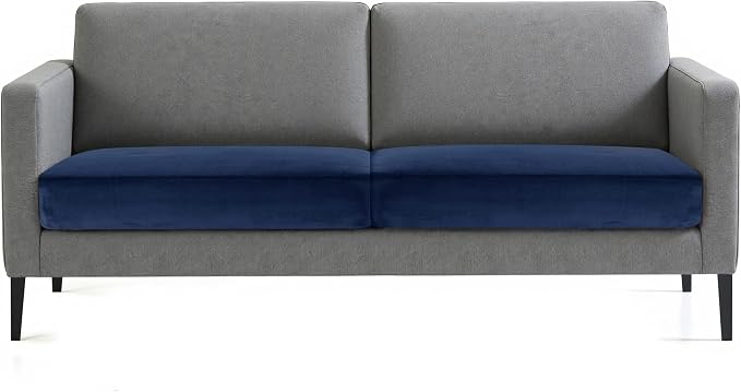 Hokway Velvet Couch Cushion Covers Water Resistant Seat Covers Stretch Sofa - Image 2