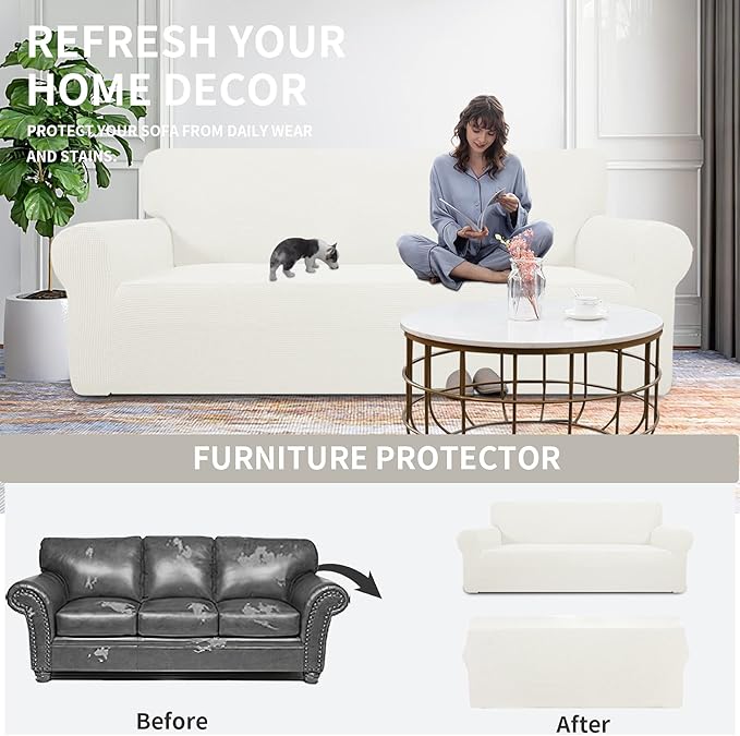 Easy-Going Stretch Oversized Chair Slipcover - Image 5