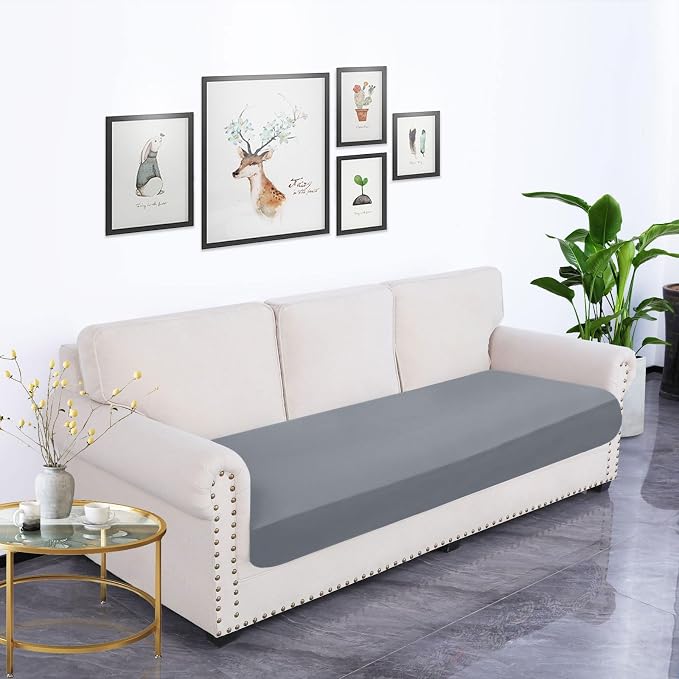 Waterproof Couch Cushion Covers, Stretch Sofa Seat Slipcovers | Stretch Fabric - Image 7