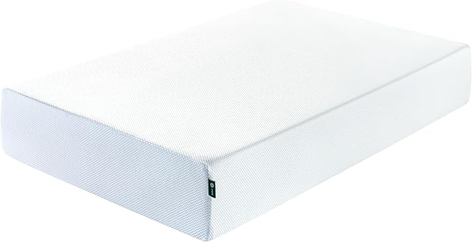 ZINUS 12 Inch Green Tea Cooling Memory Foam Mattress [New Version], Twin, Fiberglass Free, Medium Firmness, Cooling Gel Foam, Certified Safe Foams & Fabric, Mattress in A Box