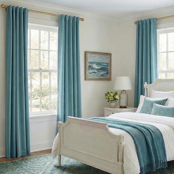 INOVADAY 100% Blackout Linen Curtains - Image 7