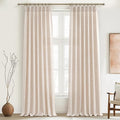 PleatedDrapes Drop Cloth Farm House Tall Curtains by PleatedDrapes