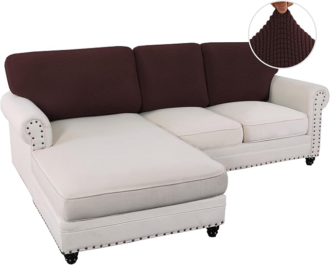 H.VERSAILTEX Backrest Cushion Covers Sectional Couch Back Cushion Covers - Image 2