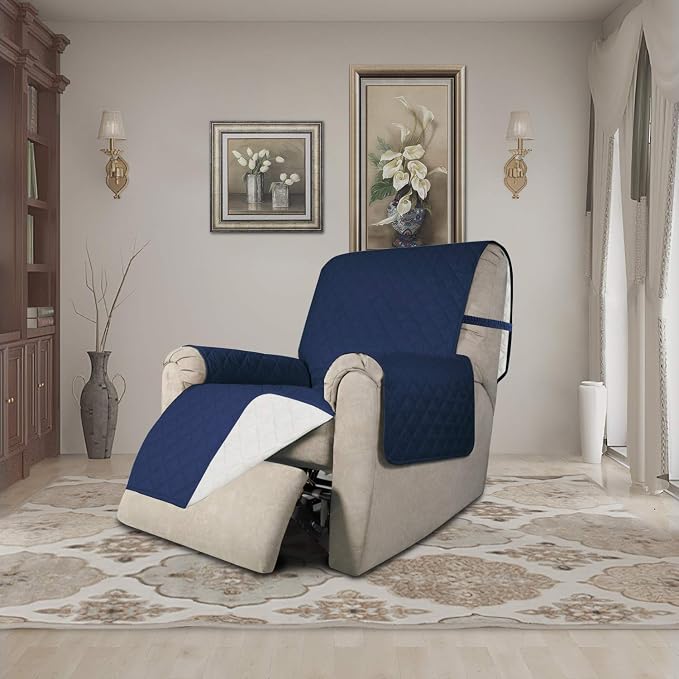 Easy-Going Reversible Couch Cover, Recliner 19 in, Water Resistant Furniture Mat - Image 2