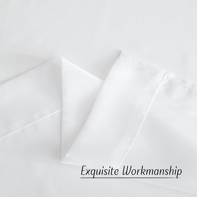 NICETOWN White Sheer Curtains 84 inches Long - Image 7