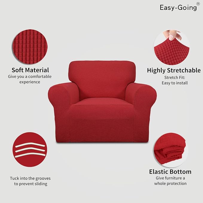 Easy-Going Stretch Chair Slipcover - Image 3