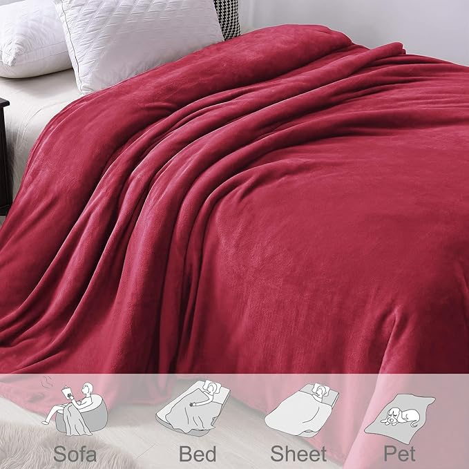 Exclusivo Mezcla Soft Fleece Blanket Twin Size - Image 5