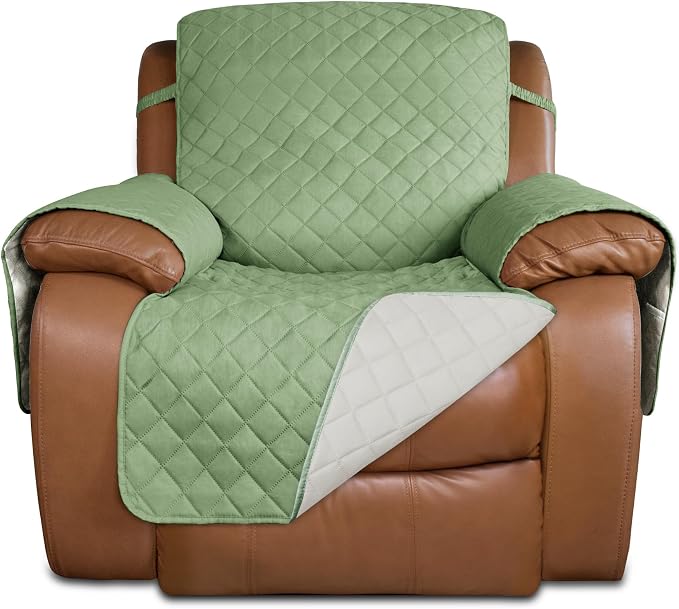 PureFit Reversible Recliner Chair Covers Couch Covers by PureFit