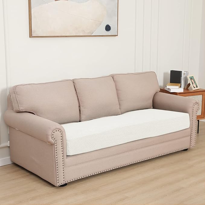 Easy-Going Stretch 1 Piece Couch Cushion Cover - Image 2
