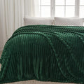 NEWCOSPLAY Fleece Ribbed Cozy Queen Blanket by NEWCOSPLAY