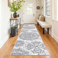 HEBE Hallway Runner Rug 3'x12', Washable Non Slip Kitchen Rug Runner | Soft by HEBE