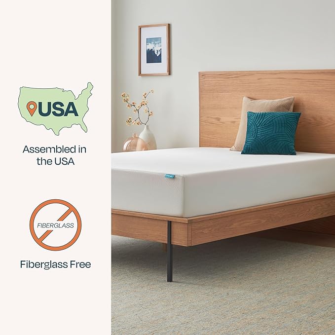 Linenspa 10 Inch Gel Infused Memory Foam Mattress – King Size – Medium Plush - Cooling Gel - Mattress in a Box - Primary or Guest Bedroom - Pressure Relieving and Breathable – CertiPUR-US Certified