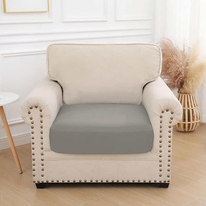 Waterproof Couch Cushion Covers, Stretch Sofa Seat Slipcovers | Stretch Fabric - Image 7