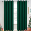 Yakamok Room Darkening Curtains 52x84 inch Length Dark Green-Living Room | 2 by Yakamok