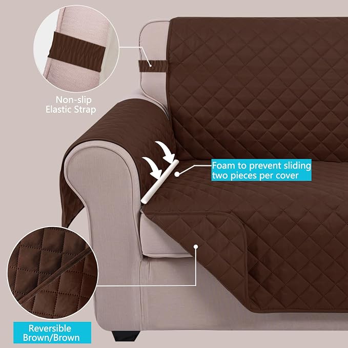 U-NICE HOME Loveseat Sofa Cover - Image 3