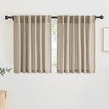 RYB HOME Short Linen Sheer Curtains by RYBHOME