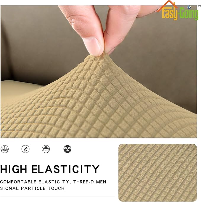 Easy-Going Stretch 1 Piece Couch Cushion Cover - Image 3
