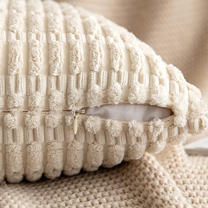 MIULEE Lumbar Corduroy Throw Pillow Cover - Image 5