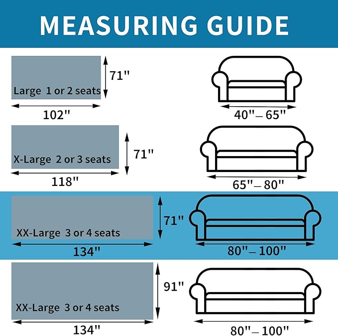 HAOMAIJIA Non Slip Couch Cover Sofa Covers - Image 4
