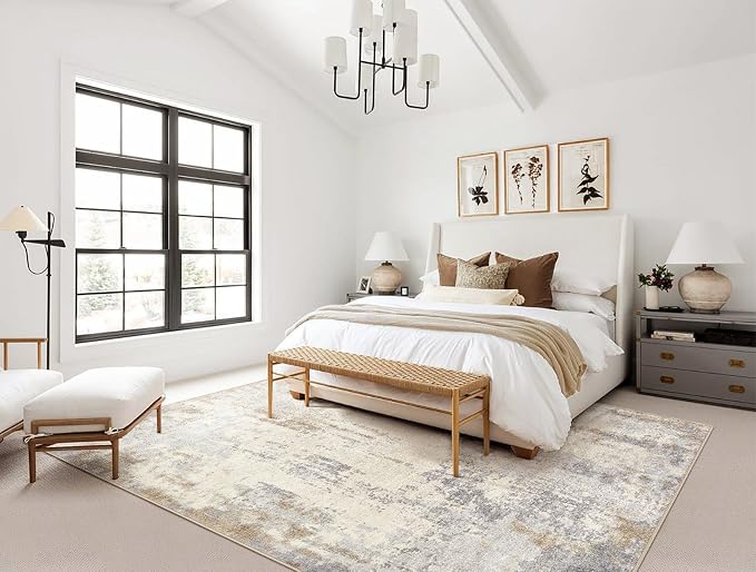 UERMEI 10x12 Area Rug Living Room Rugs - Image 7