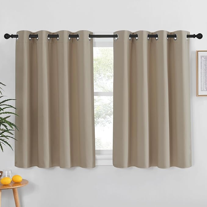 NICETOWN Taupe Blackout Curtain by NICETOWN