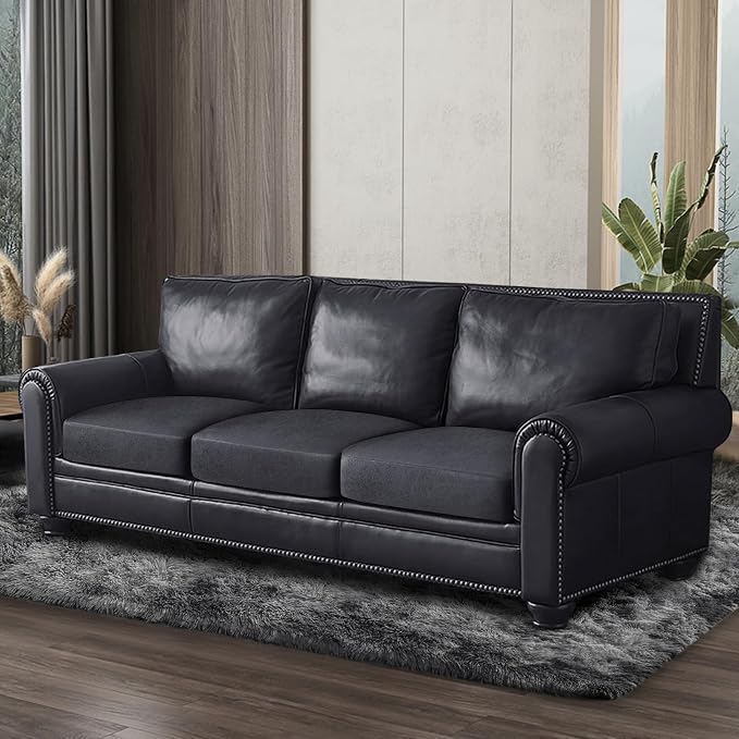 ANARACHON Leather Look Couch Cushion Covers Sofa Seat Slipcovers Sets Couches - Image 8