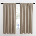 NICETOWN Window Curtains for Bedroom, 2 Panels, W42 x L48 -Inch, Home by NICETOWN